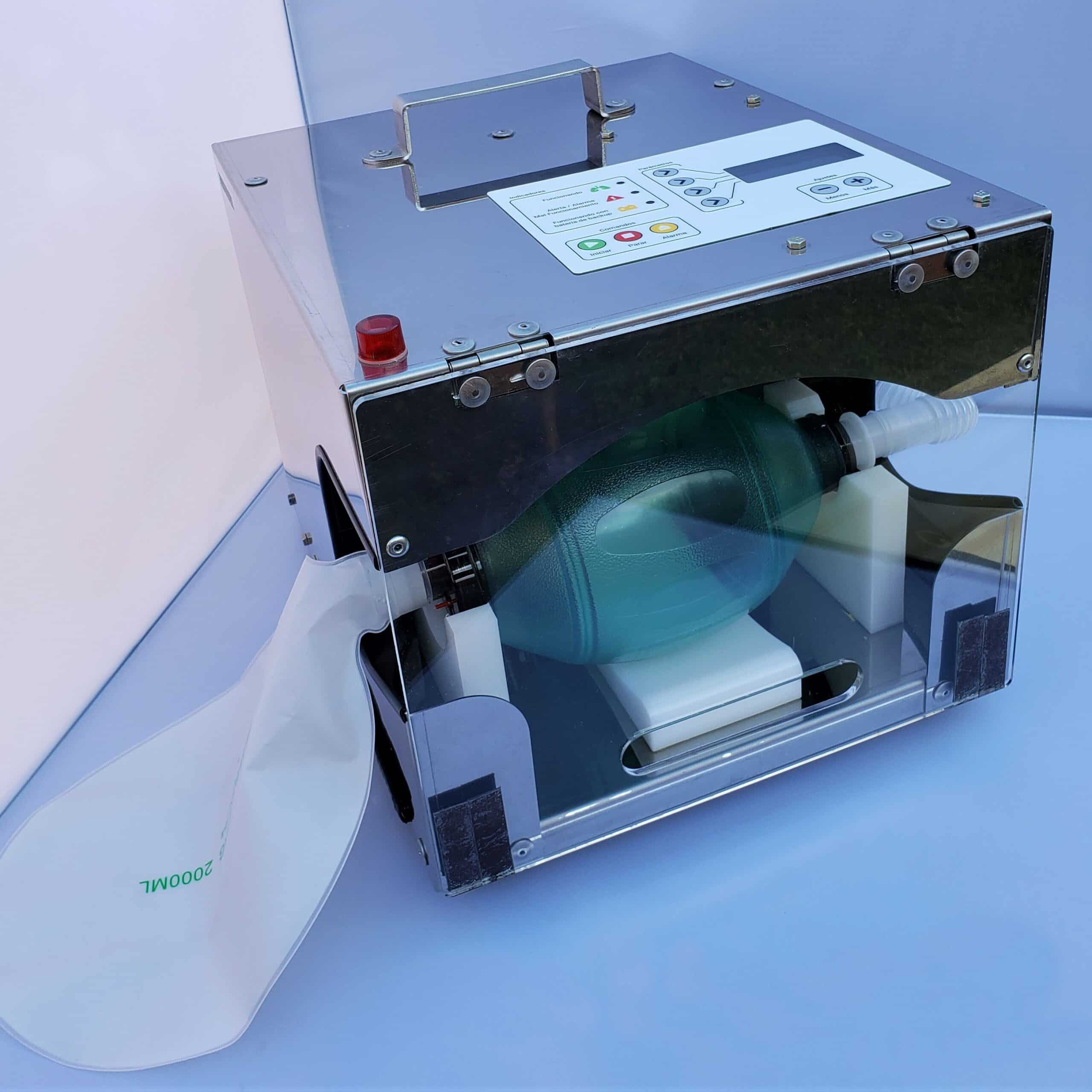 Ciclador Prototipo1 Proyectos de Investigación ITBA Soporte respiratoria mecánico de emergencia